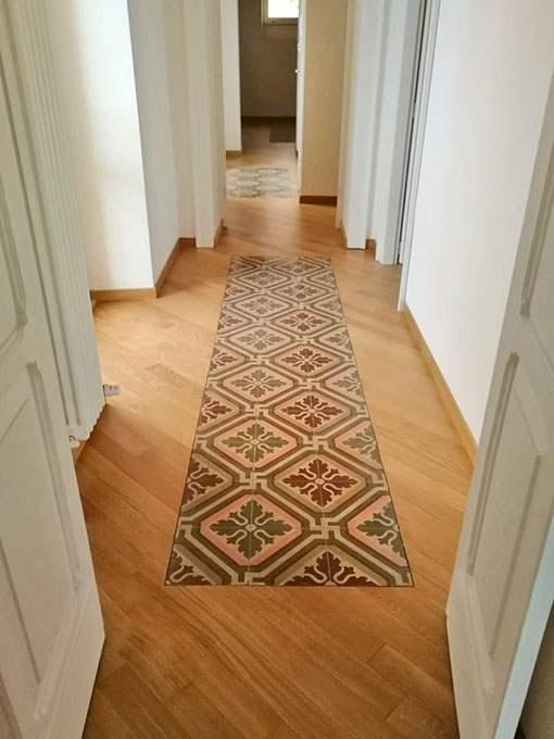 Lavori Peracchia Legno e ceramica di recupero