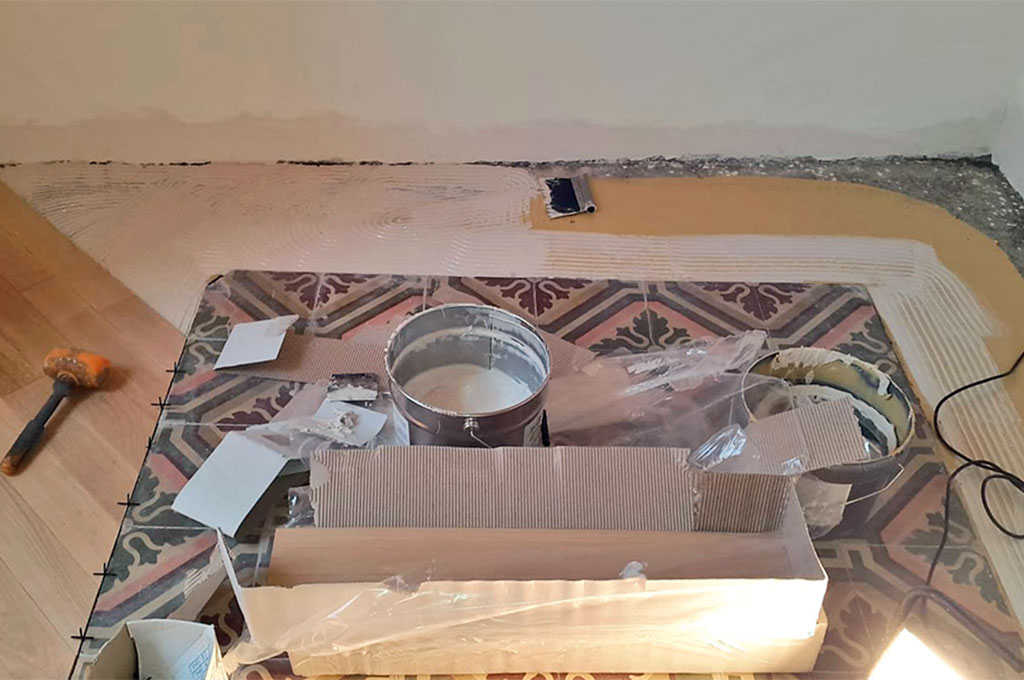 Lavori Peracchia Legno e ceramica di recupero