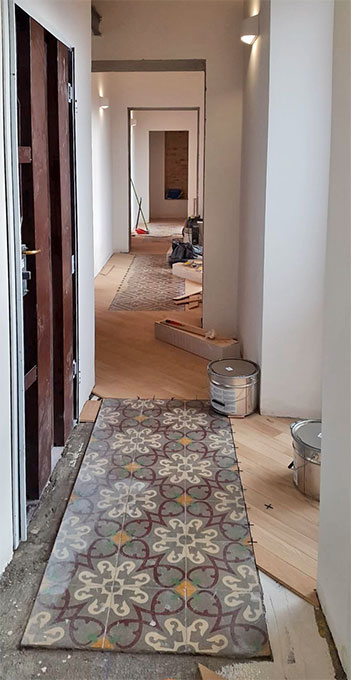 Lavori Peracchia Legno e ceramica di recupero